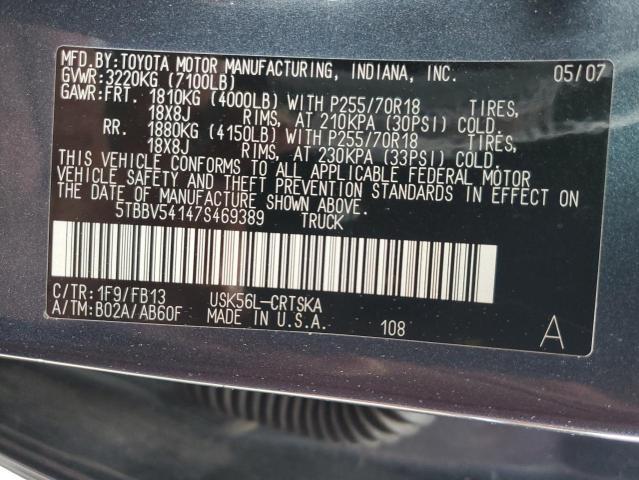 2007 Toyota Tundra Double cab SR5