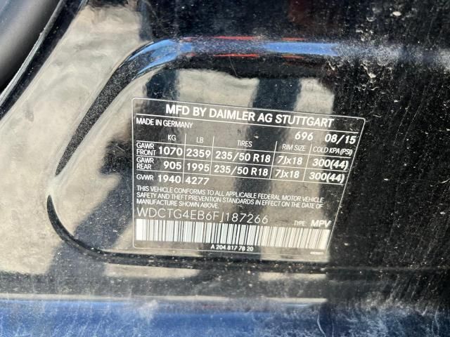 2015 Mercedes-Benz Gla 250