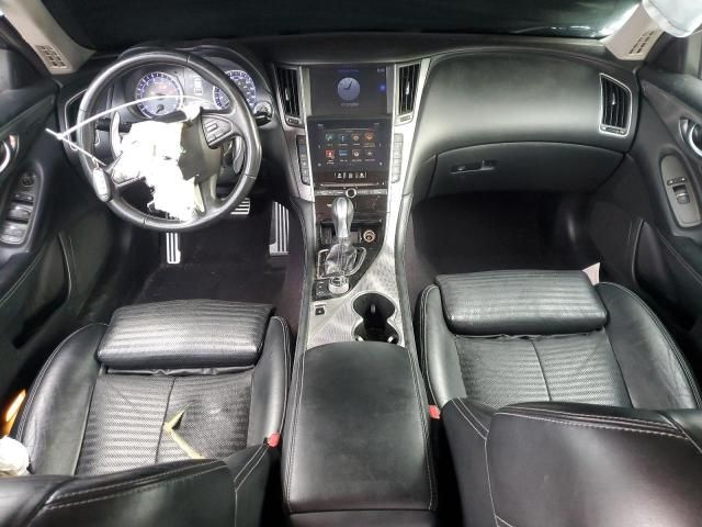 2016 Infiniti Q50 red Sport 400