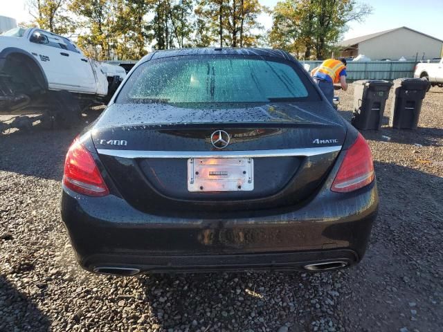 2015 Mercedes-Benz C 400 4matic