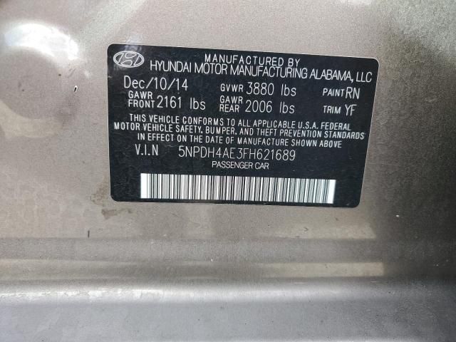 2015 Hyundai Elantra se