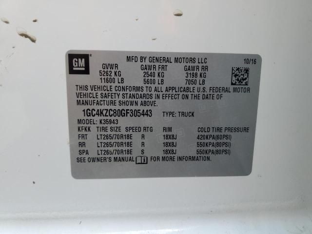 2016 Chevrolet Silverado K3500 LT