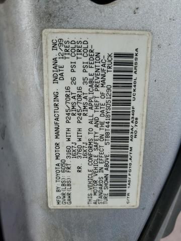 2000 Toyota Tundra Access Cab