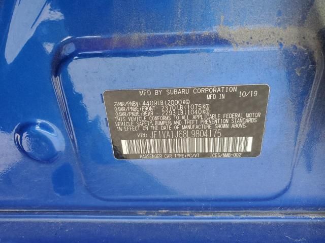 2020 Subaru WRX Limited
