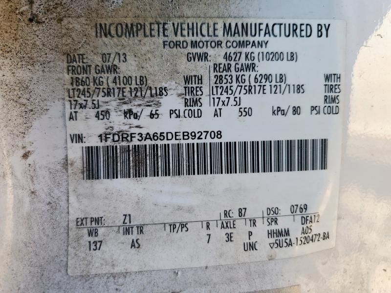 2013 Ford F350 Super Duty