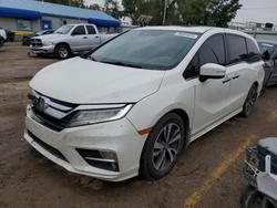 Honda salvage cars for sale: 2018 Honda Odyssey Elite