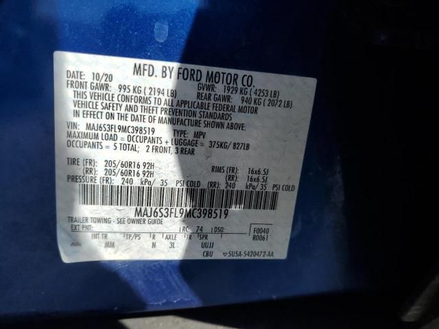 2021 Ford Ecosport S