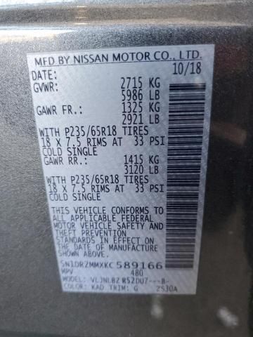 2019 Nissan Pathfinder S