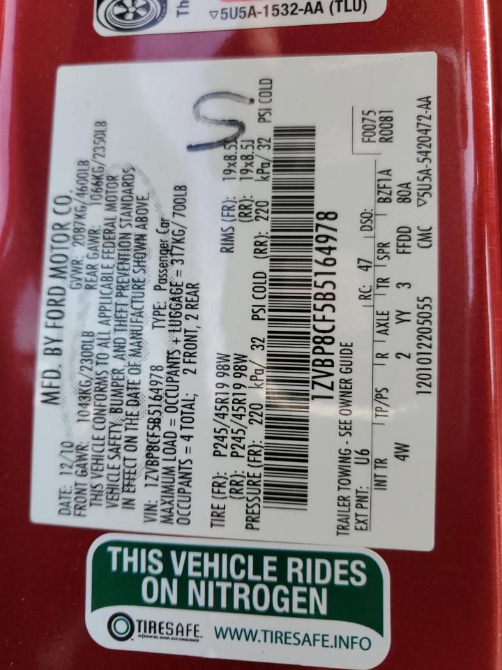 2011 Ford Mustang gt