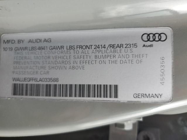 2020 Audi A3 S-line Premium Plus