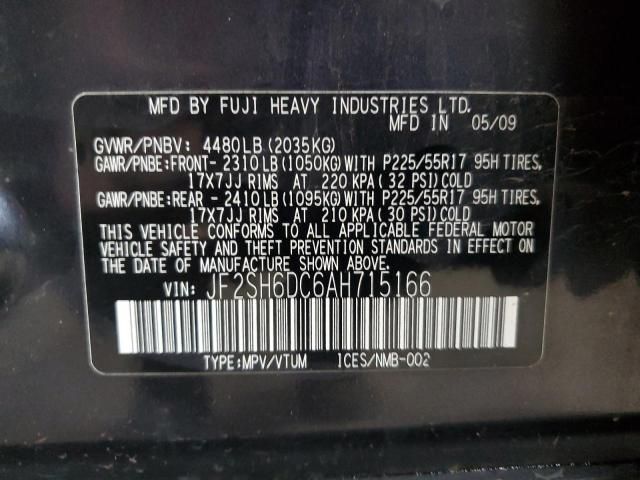 2010 Subaru Forester 2.5X Limited