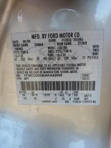 2010 Ford Escape XLT