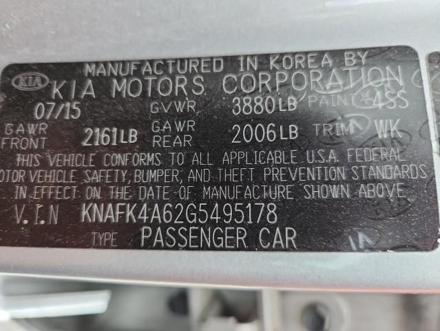 2016 KIA Forte LX