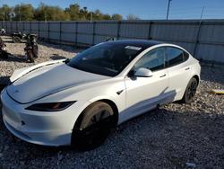 Tesla salvage cars for sale: 2024 Tesla Model 3