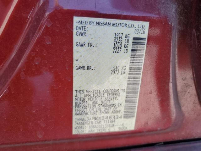 2016 Nissan Altima 2.5