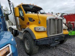 Peterbilt salvage cars for sale: 2017 Peterbilt 567 Ready MIX Truck