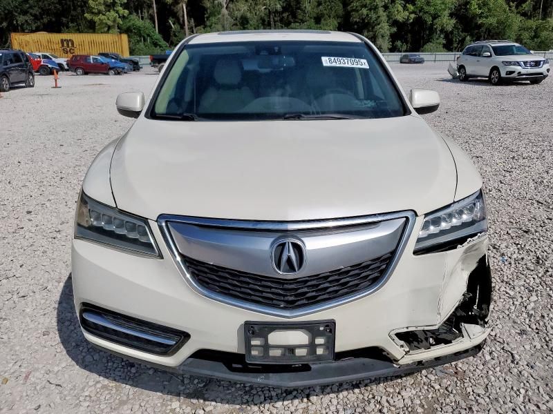 2014 Acura MDX Technology