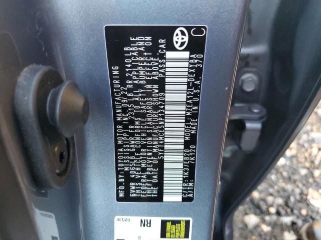 2022 Toyota Corolla xse