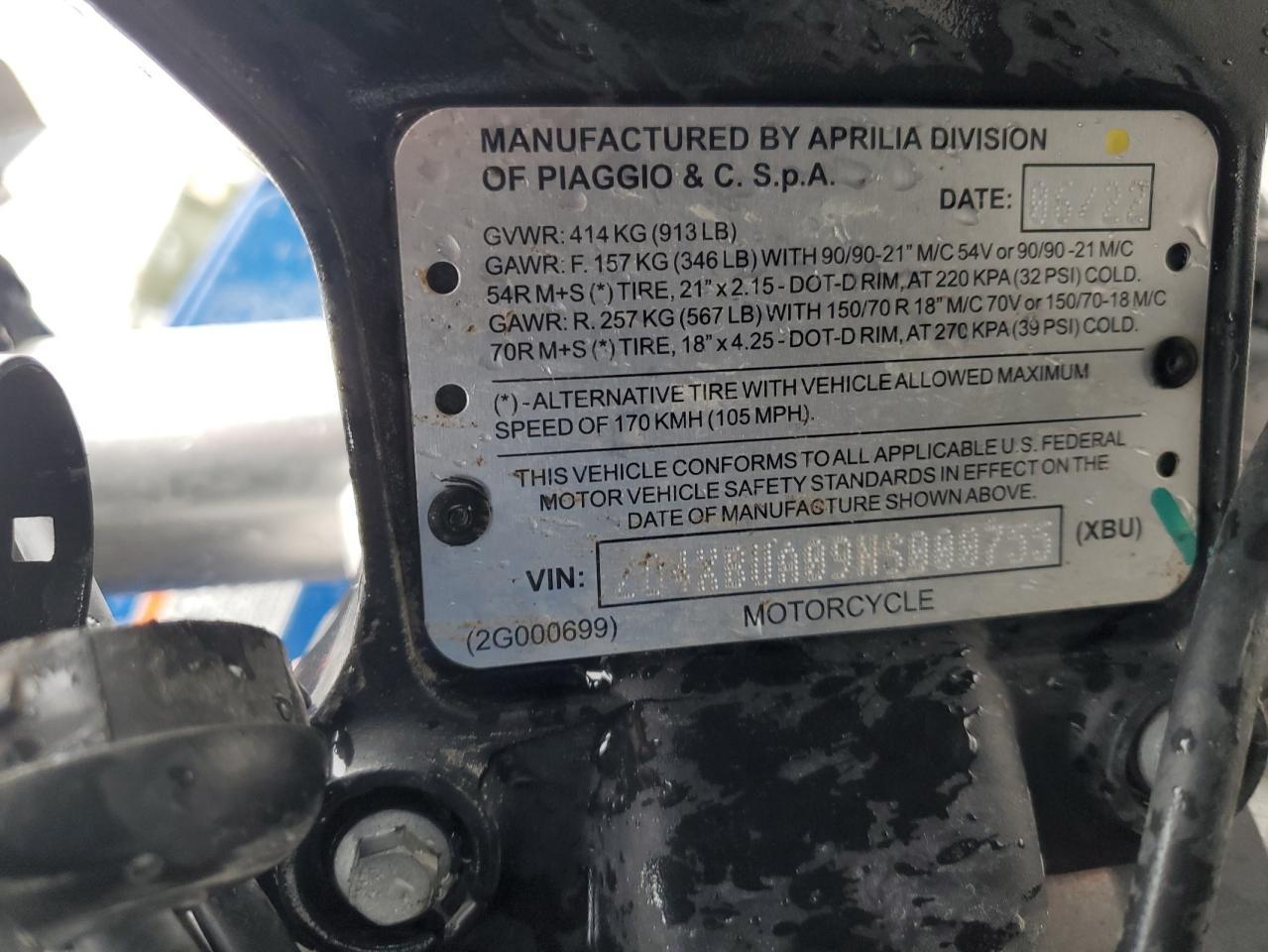 2022 Aprilia Tuareg 660