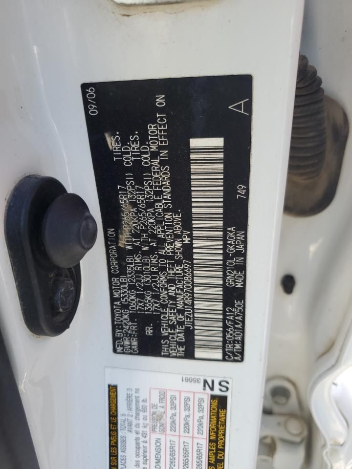 2007 Toyota 4runner SR5