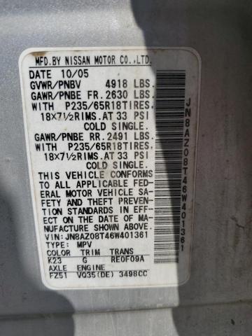 2006 Nissan Murano sl