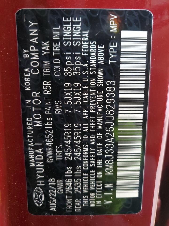 2018 Hyundai Tucson Value