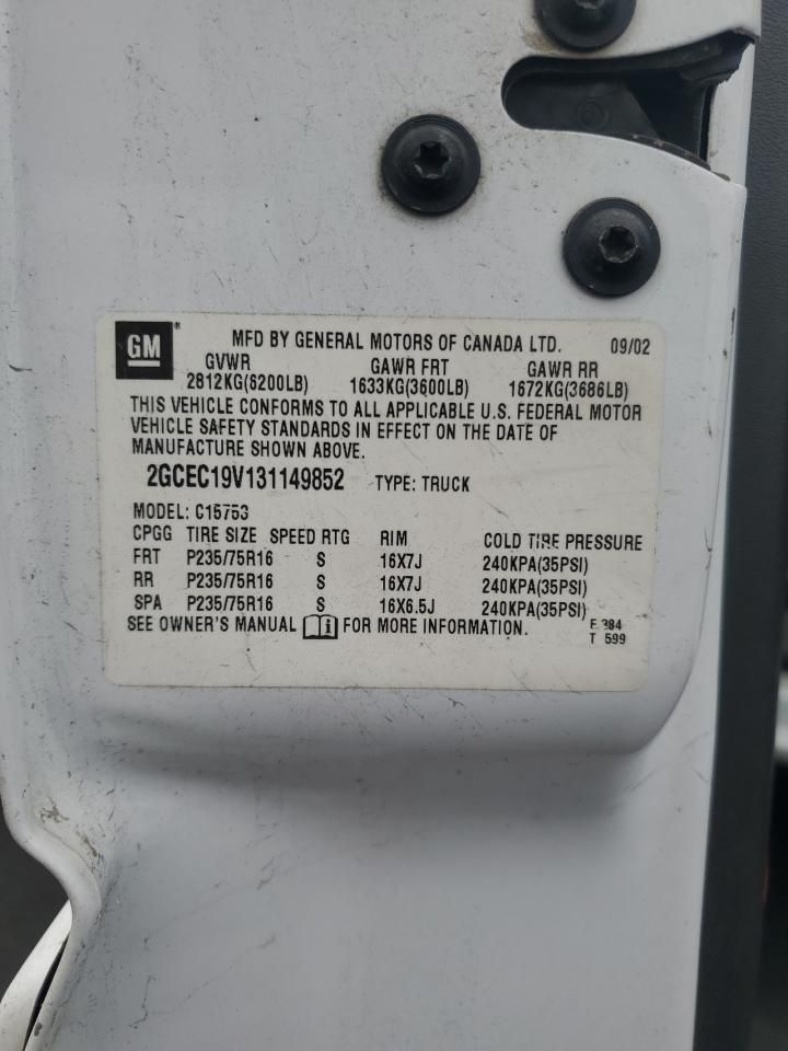 2003 Chevrolet Silverado C1500