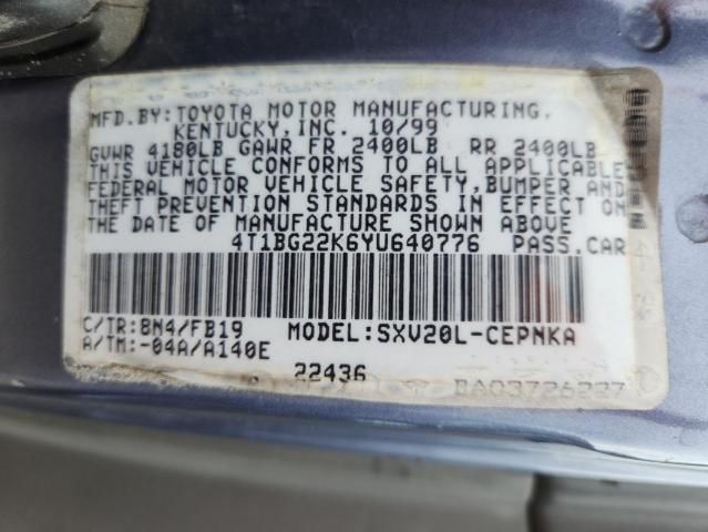 2000 Toyota Camry CE