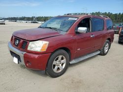Salvage cars for sale from Copart Greenwell Springs, LA: 2005 Nissan Armada SE