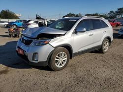 Salvage cars for sale from Copart Newton, AL: 2014 KIA Sorento lx
