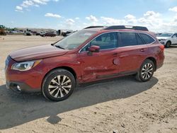 Subaru salvage cars for sale: 2017 Subaru Outback 2.5I Limited