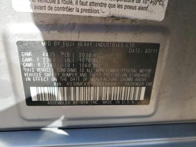 2011 Subaru Legacy 2.5I Limited