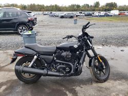 Salvage motorcycles for sale at Hillsborough, NJ auction: 2020 Harley-Davidson XG500