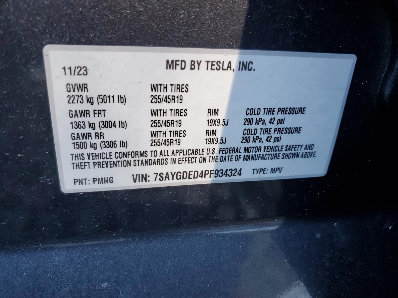 2023 Tesla Model y