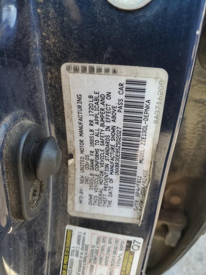 2005 Toyota Corolla ce