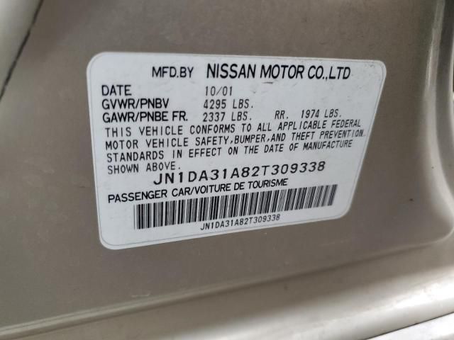 2002 Nissan Maxima GLE