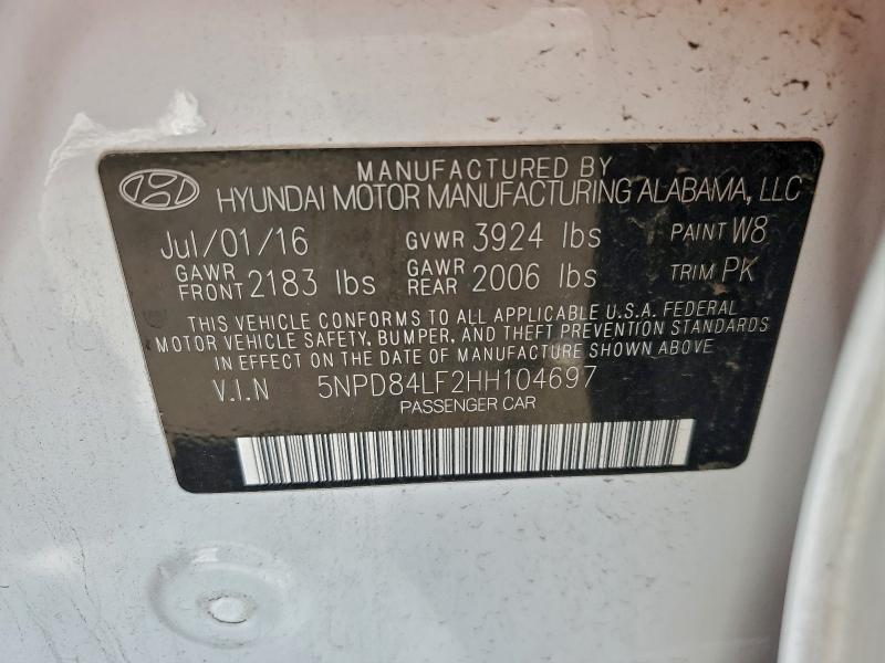 2017 Hyundai Elantra se