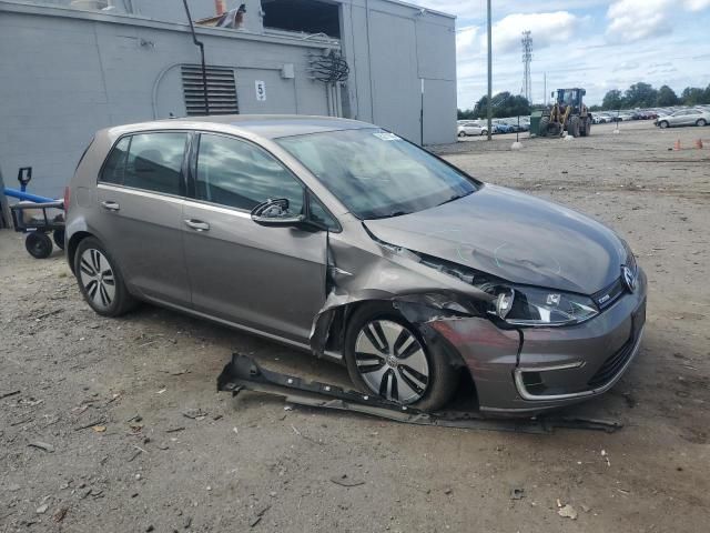 2016 Volkswagen E-GOLF SE