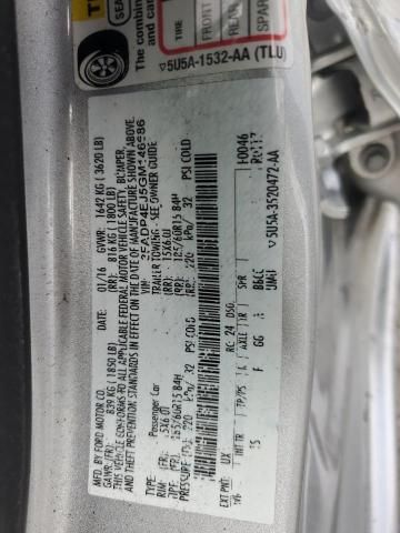2016 Ford Fiesta SE