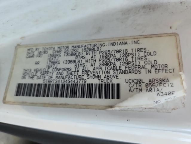 2004 Toyota Tundra Access Cab SR5