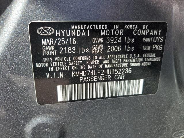 2017 Hyundai Elantra SE