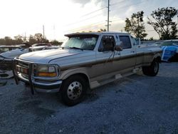 Salvage trucks for sale at Riverview, FL auction: 1996 Ford F350