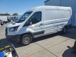 Salvage trucks for sale at Sacramento, CA auction: 2019 Ford Transit T-150