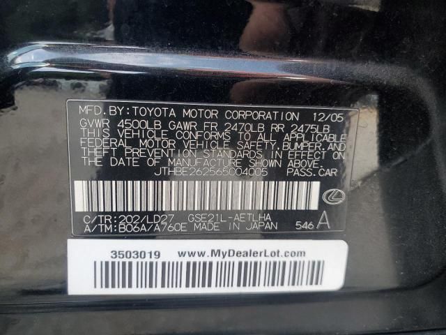 2006 Lexus IS 350