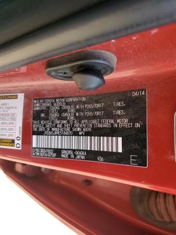 2014 Toyota 4runner SR5