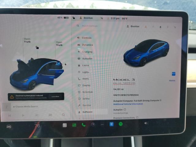 2020 Tesla Model 3