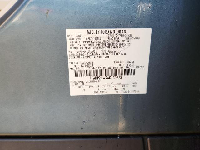 2010 Ford Taurus sel