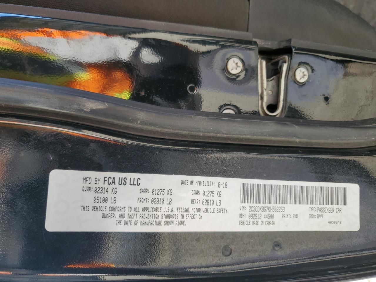 2019 Dodge Charger sxt