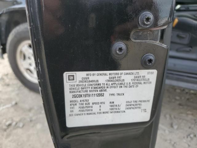 2001 Chevrolet Silverado K1500