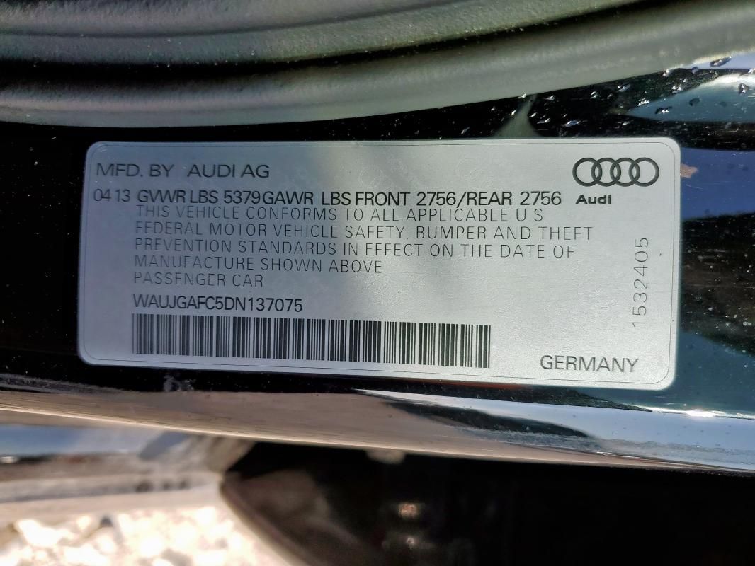 2013 Audi A6 Prestige